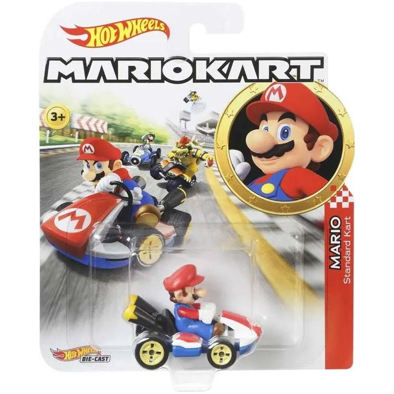 Hot wheels Mario Kart Assorted Pack 4 Multicolor