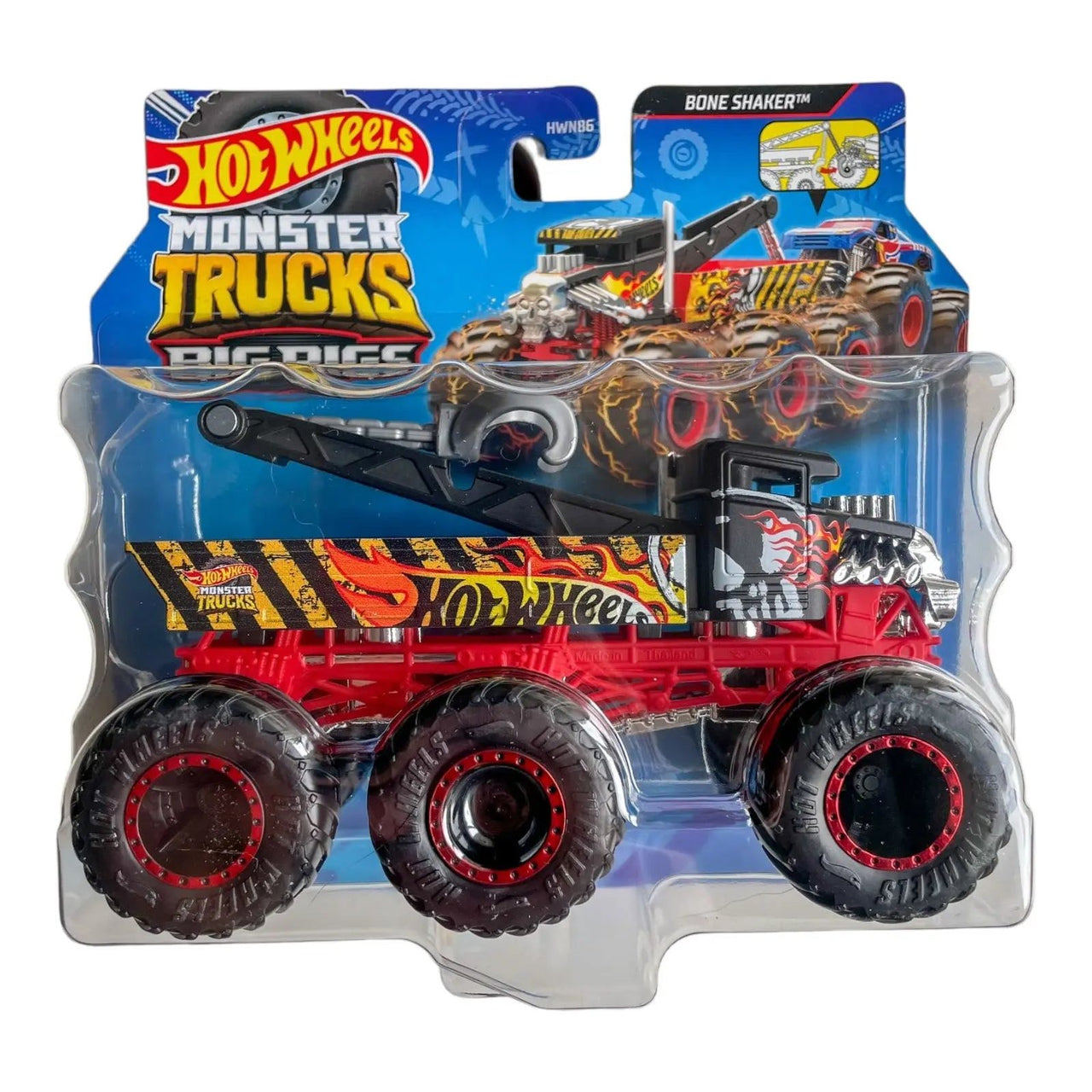 Hot Wheels Monster Truck Big Rigs Bone Shaker Hot Wheels