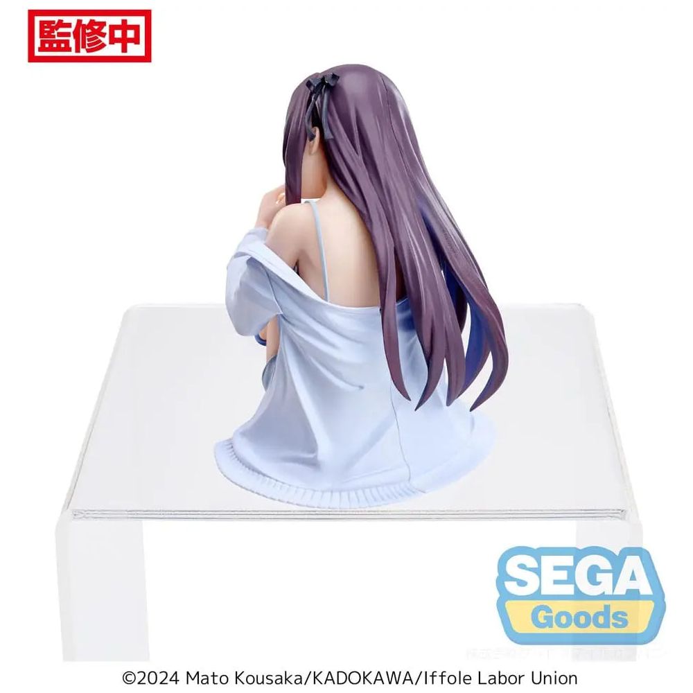 I May Be a Guild Receptionist, but I'll Solo Any Boss to Clock Out on Time PM Perching PVC Statue Alina Clover 14 cm Sega Goods