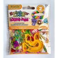 Thumbnail for Rainbow Loom Loomi-Pals Charm Bracelet Kit - Food Collectibles Rainbow Loom