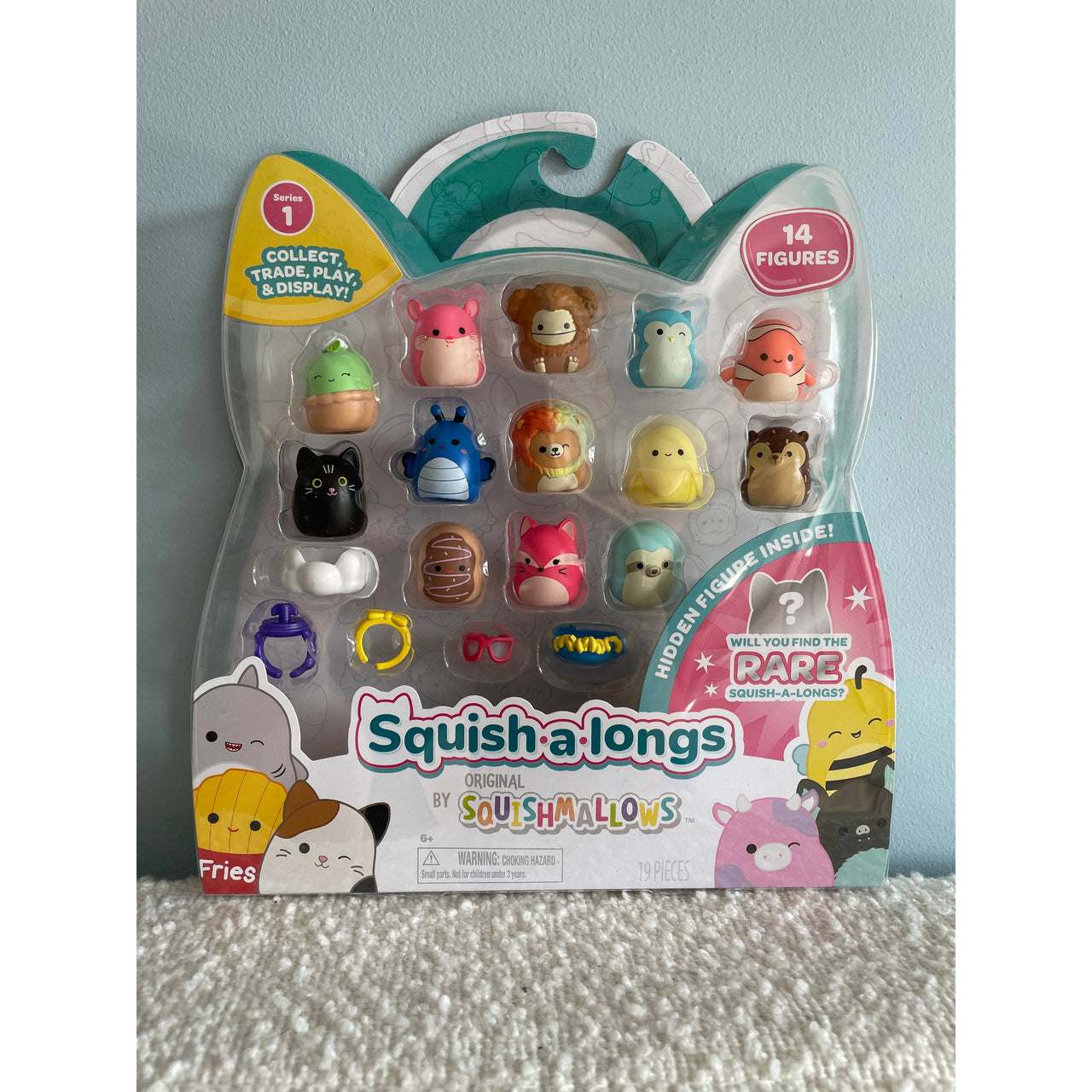 Squishmallow Squish a longs Mini Figures 14-Pack Style 1 3 cm Squishmallows