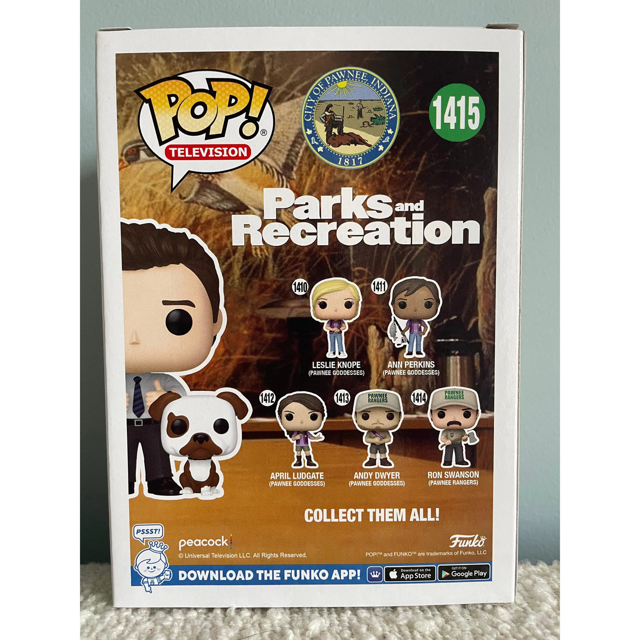 Funko Pop! Television Parks and Recreation 1415 Chris Traeger with Champion Funko