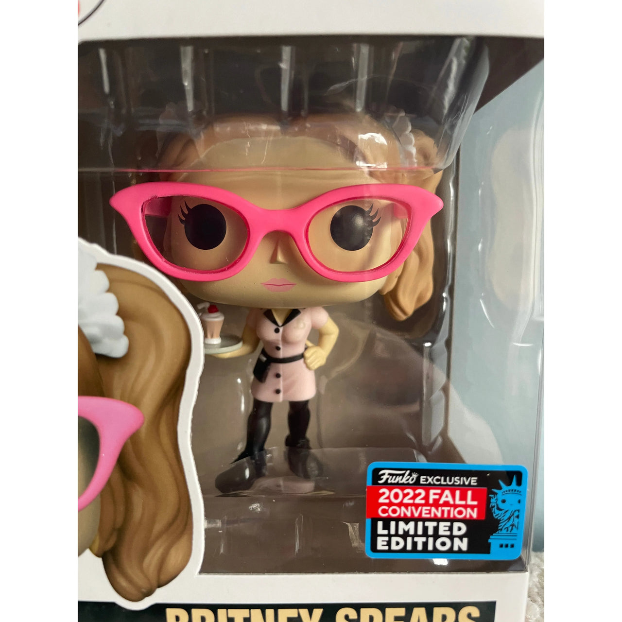 Funko Pop! Rocks Britney Spears 292 NYC 2022 Fall Convention Limited Edition Britney Spears Funko