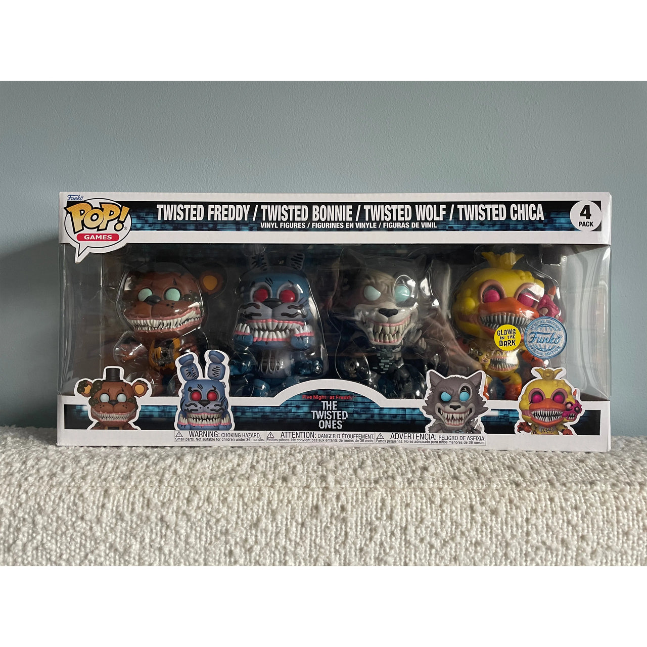 Funko Pop! Games Five Nights at Freddy's The Twisted Ones 4 Pack Funko