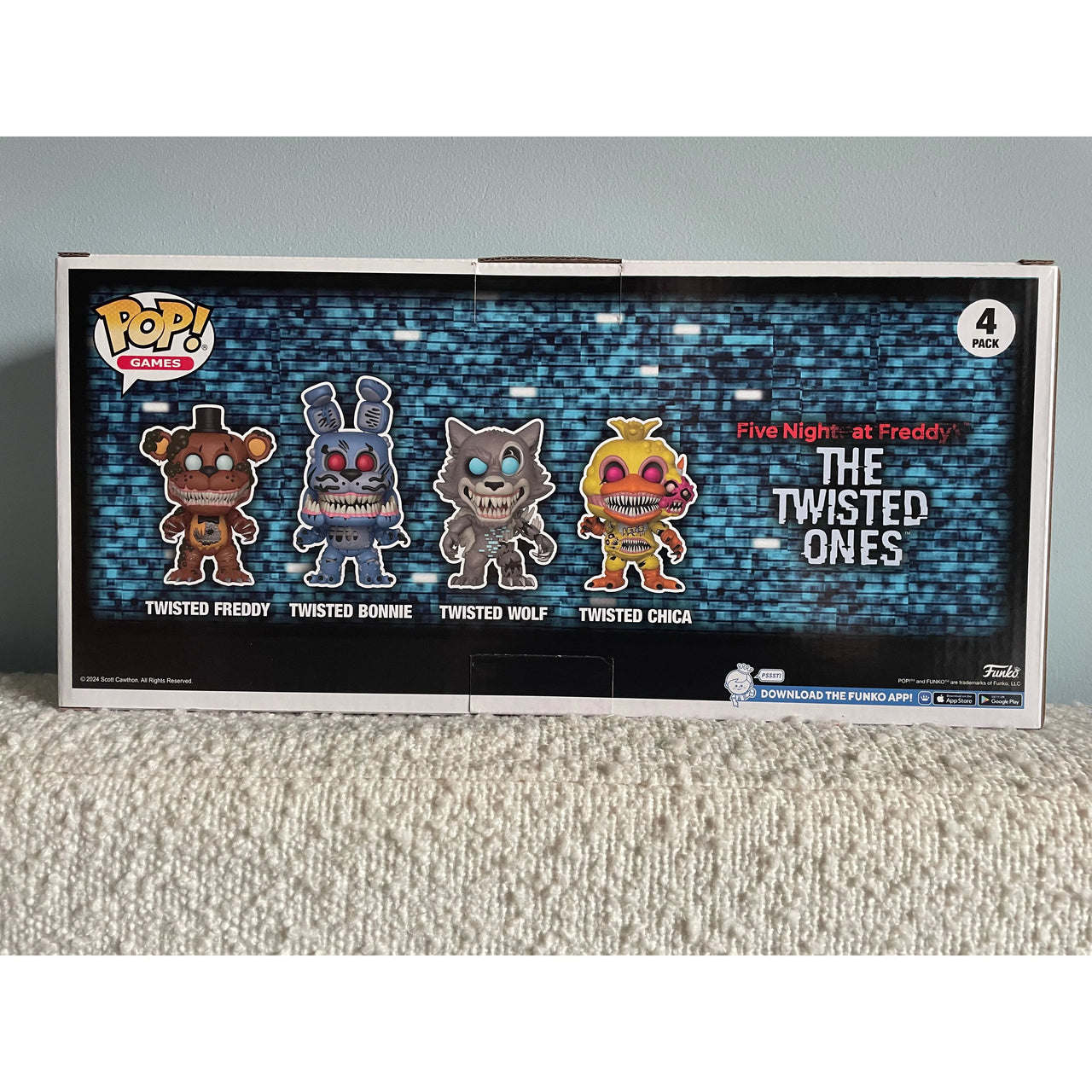 Funko Pop! Games Five Nights at Freddy's The Twisted Ones 4 Pack Funko