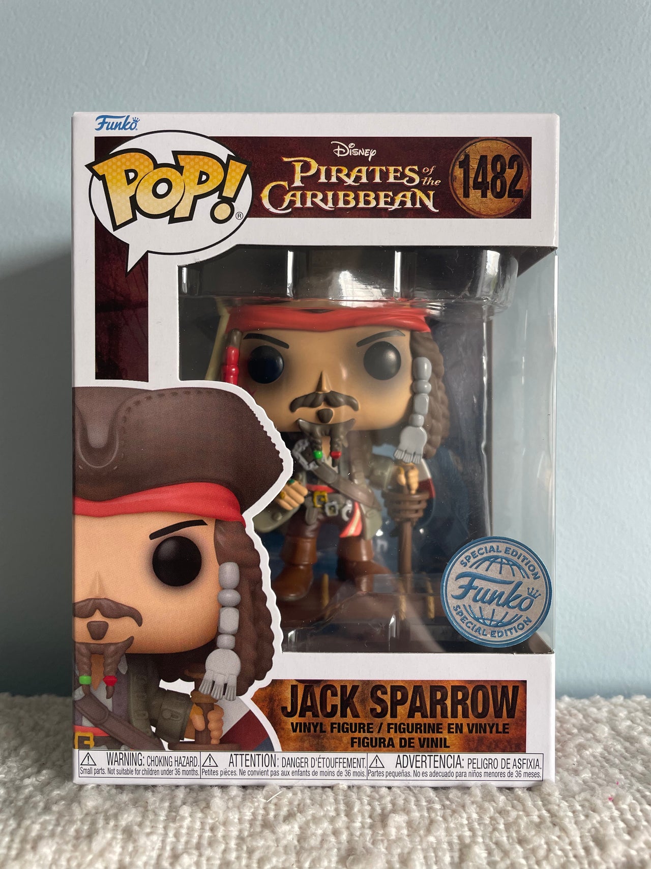 Funko Pop! Disney Pirates of the Caribbean 1482 Jack Sparrow Funko