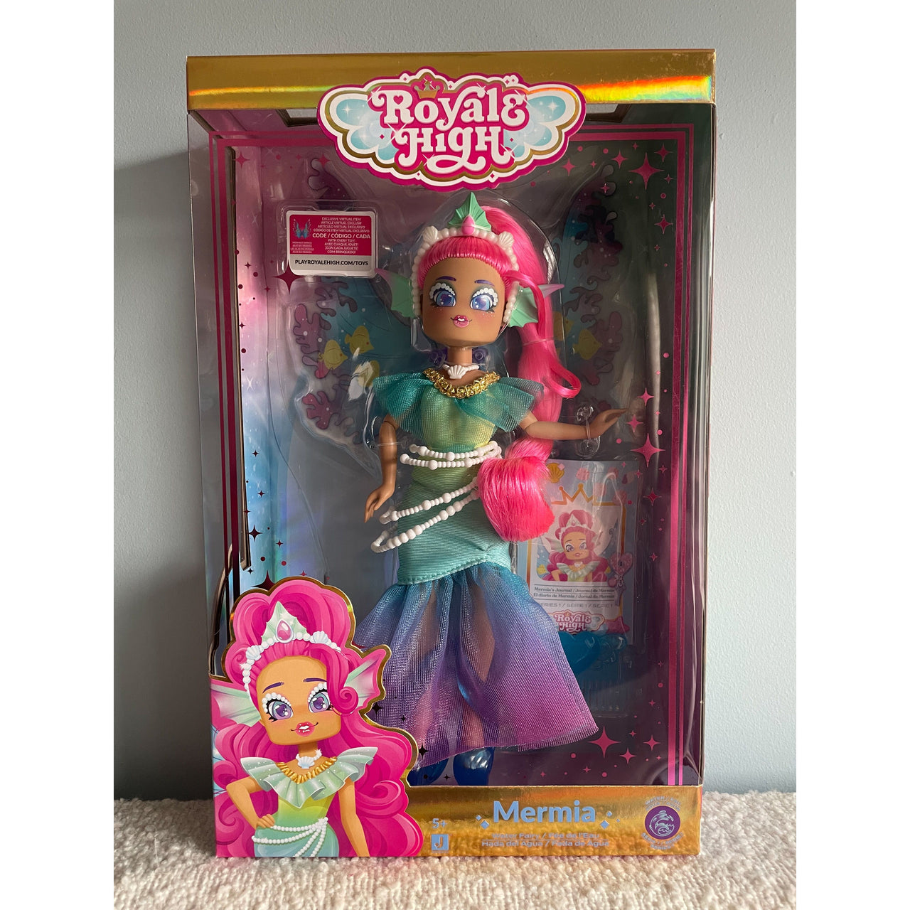 Roblox Royale High Fashion Doll - Mermia The Water Fairy Jazwares