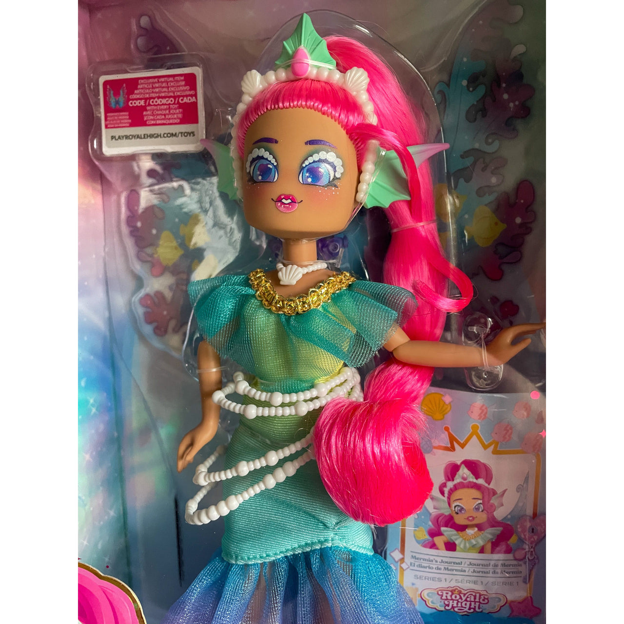 Roblox Royale High Fashion Doll - Mermia The Water Fairy Jazwares