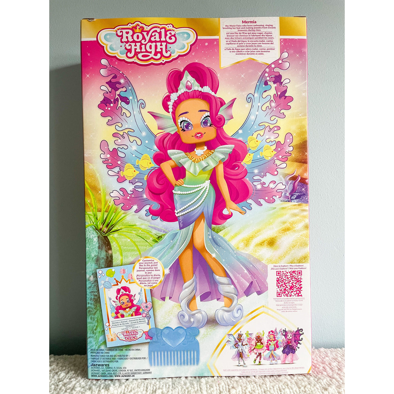 Roblox Royale High Fashion Doll - Mermia The Water Fairy Jazwares