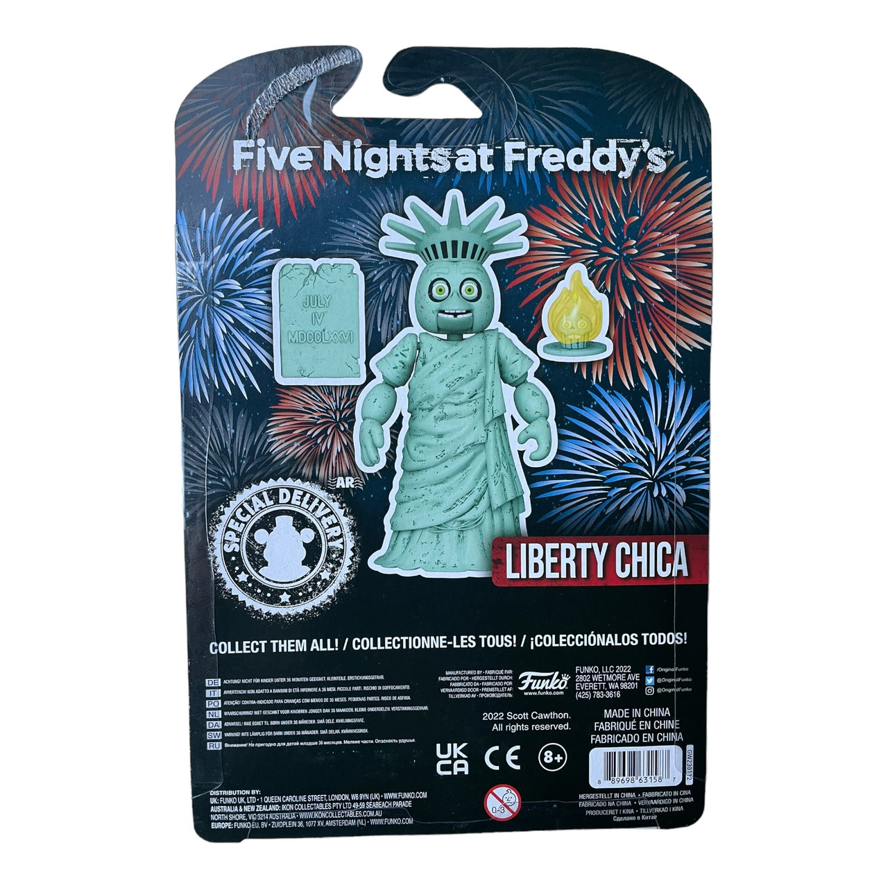 Five Nights at Freddy's Liberty Chica Action Figure Funko