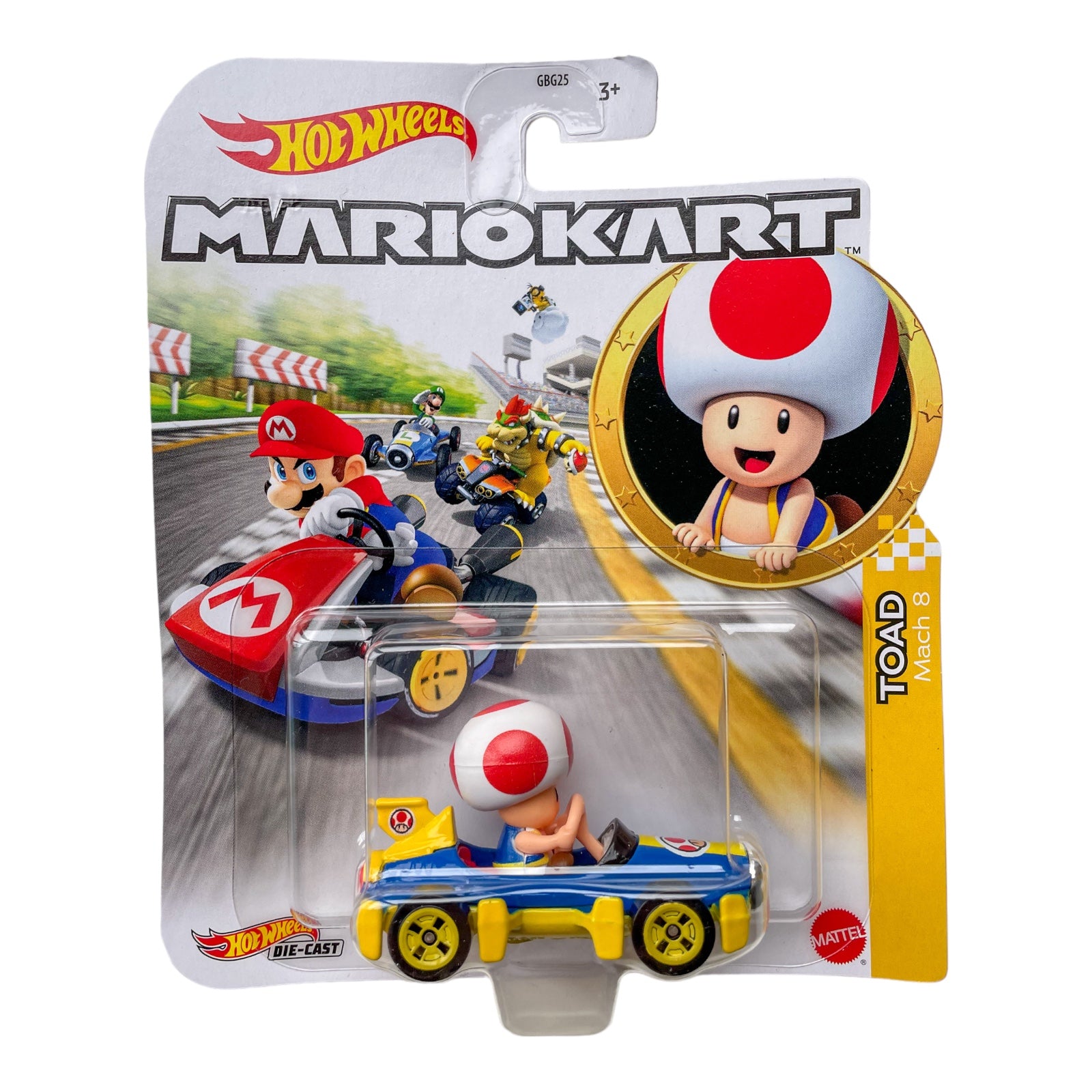 Hot Wheels Mario Kart Toad Match 8 Hot Wheels