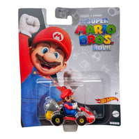 Thumbnail for Hot Wheels Mario Kart The Super Mario Bros Movie Mario Hot Wheels