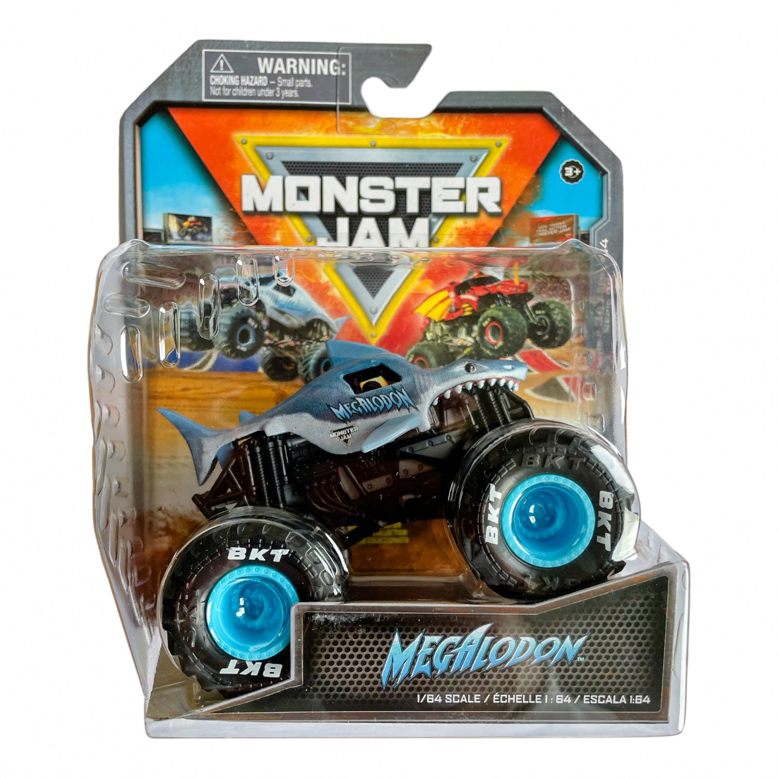 Monster Jam Die-Cast Vehicle 1:64 Scale Megalodon Monster Jam