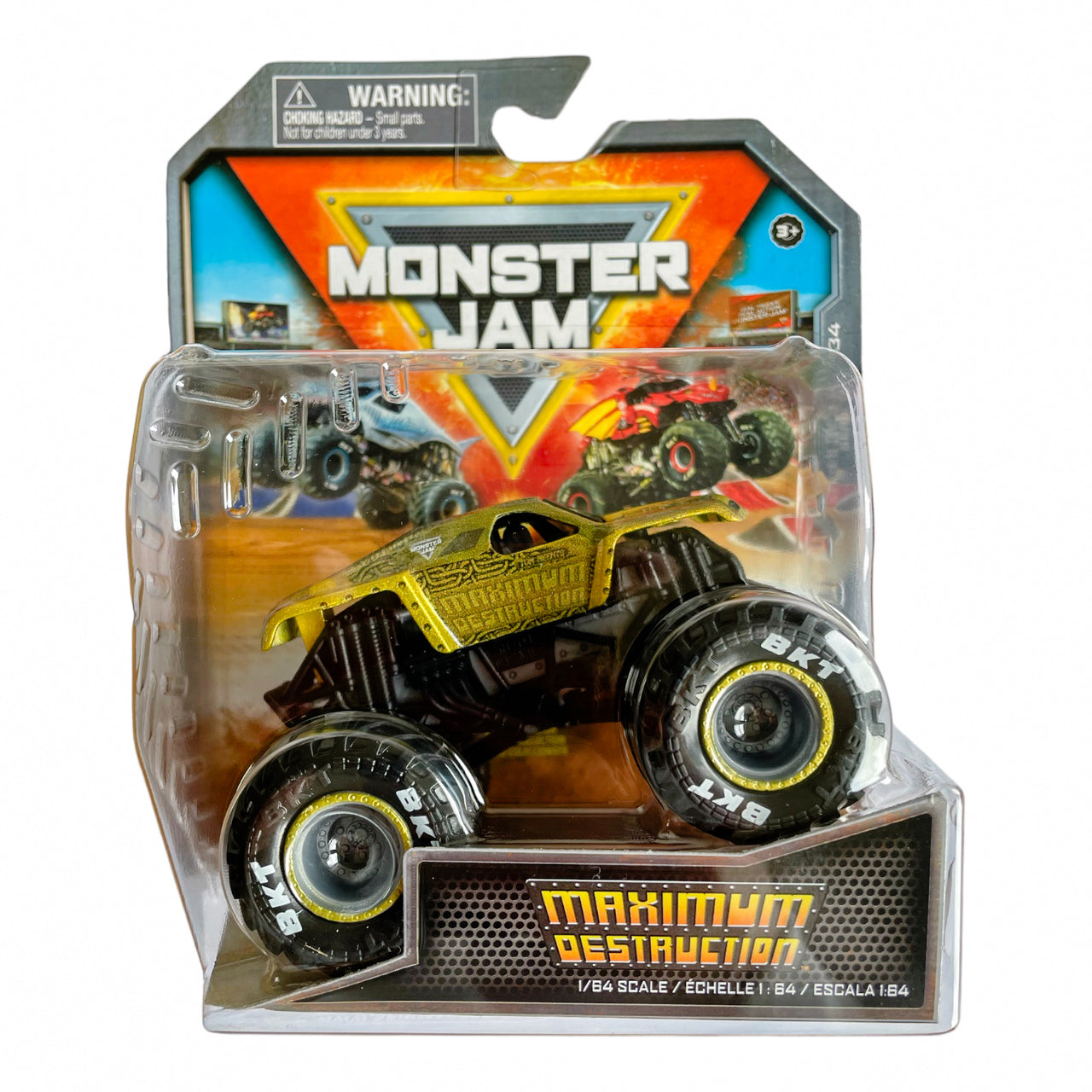 Monster Jam Die-Cast Vehicle 1:64 Scale Maximum Destruction Monster Jam