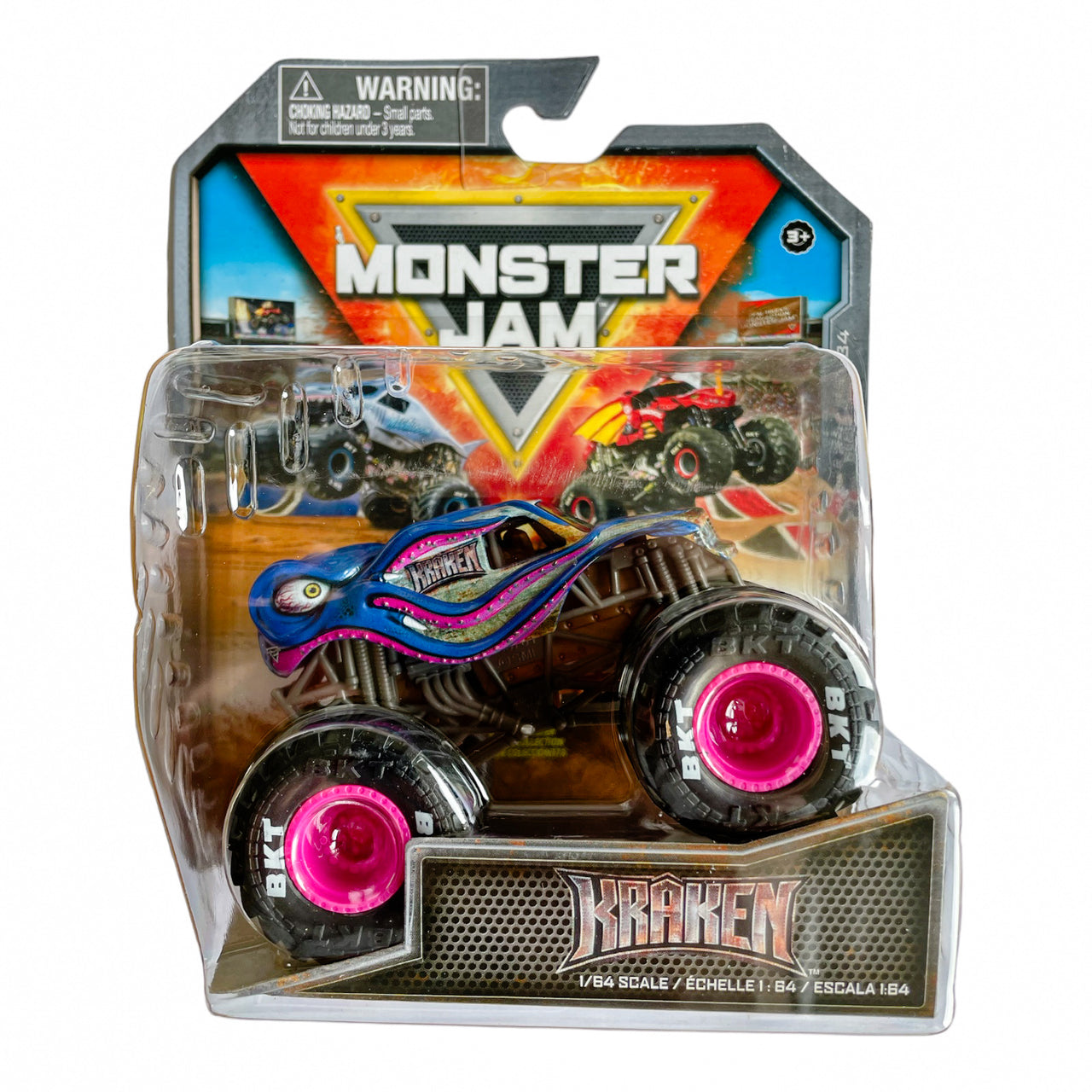 Monster Jam Die-Cast Vehicle 1:64 Scale Kraken Monster Jam