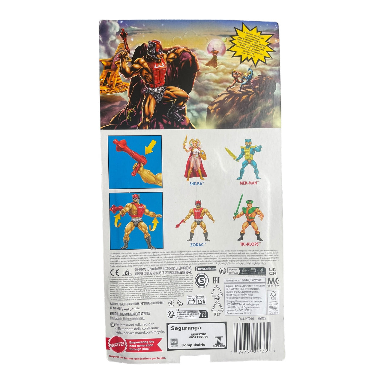 Masters of the Universe Origins Action Figure Cartoon Collection: Zodac 14 cm Masters of the Universe