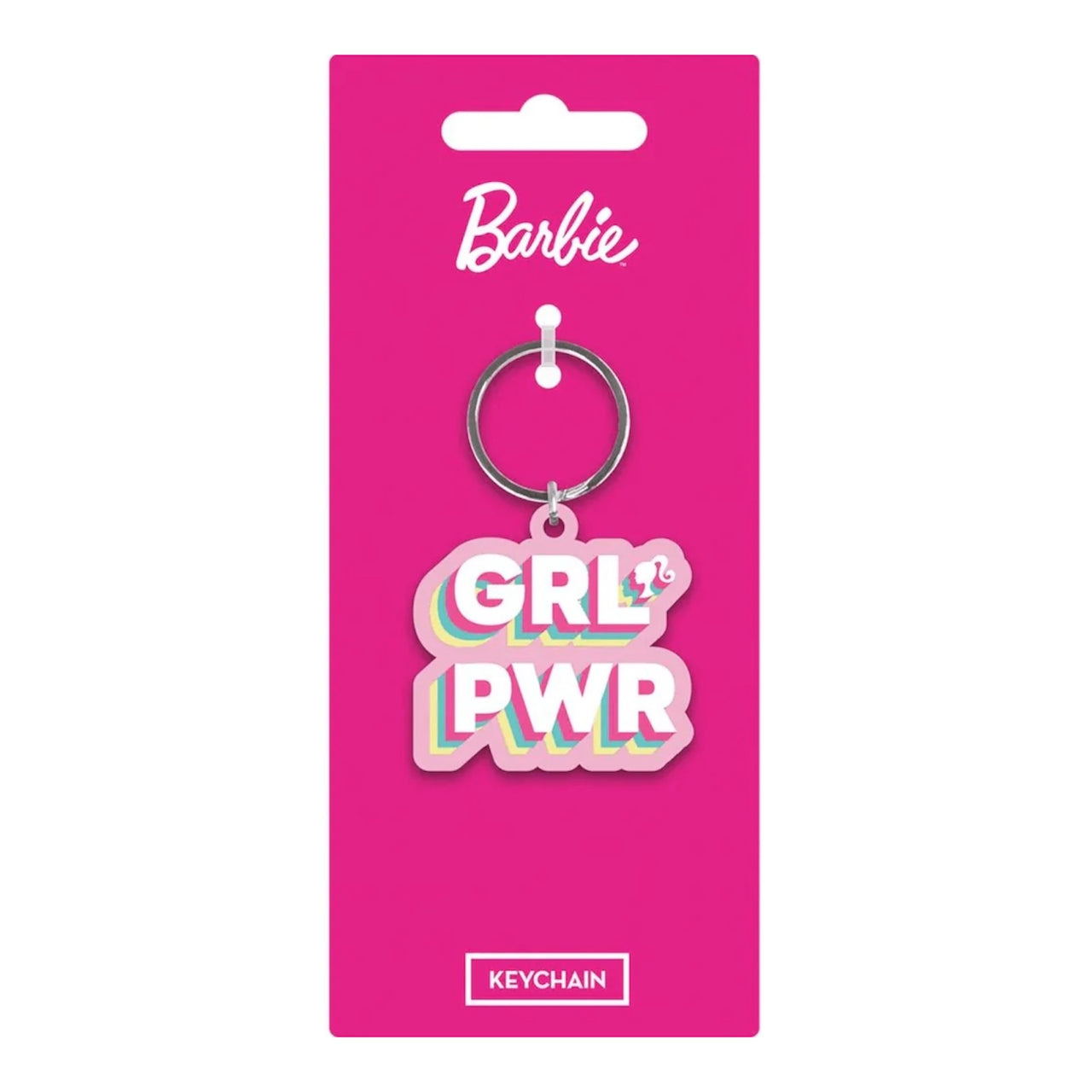 Barbie (Grl Pwr) Rubber Keychain