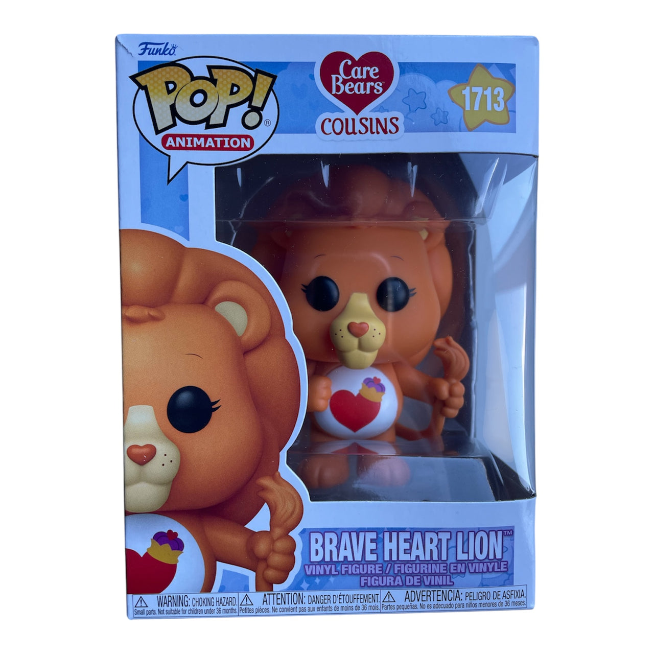 Funko Pop! Animation Care Bears Cousins 1713 Brave Heart Lion