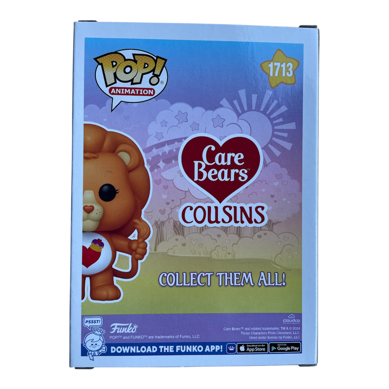 Funko Pop! Animation Care Bears Cousins 1713 Brave Heart Lion