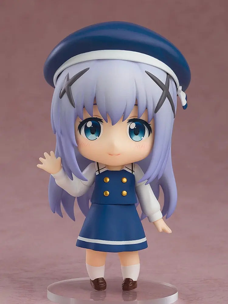 Is the Order a Rabbit Nendoroid Action Figure Chino: Winter Uniform Ver. 10 cm Good Smile Company