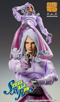 Thumbnail for JoJo's Bizarre Adventure Part7 Steel Ball Run Super Action Action Figure Chozokado Funny Valentine Second 15 cm