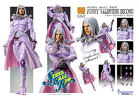 Thumbnail for JoJo's Bizarre Adventure Part7 Steel Ball Run Super Action Action Figure Chozokado Funny Valentine Second 15 cm