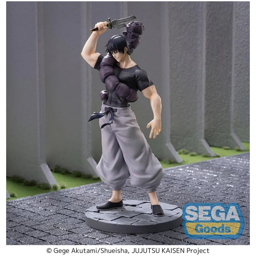 Jujutsu Kaisen Luminasta PVC Statue Toji Fushiguro Ready For Battle 17 cm Sega Goods