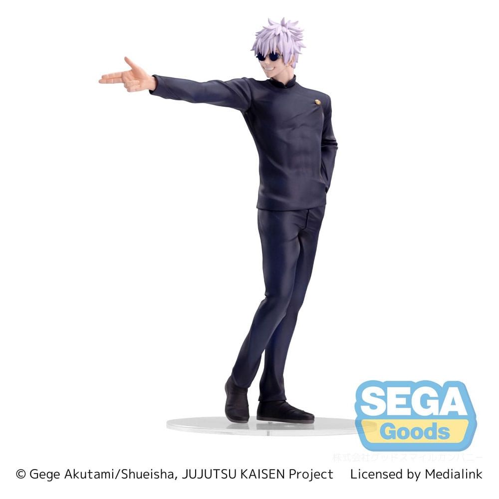 Jujutsu Kaisen Luminasta PVC Statue Kaigyoku/Gyokusetsu "Satoru Gojo" Strong Duo 20 cm Sega Goods