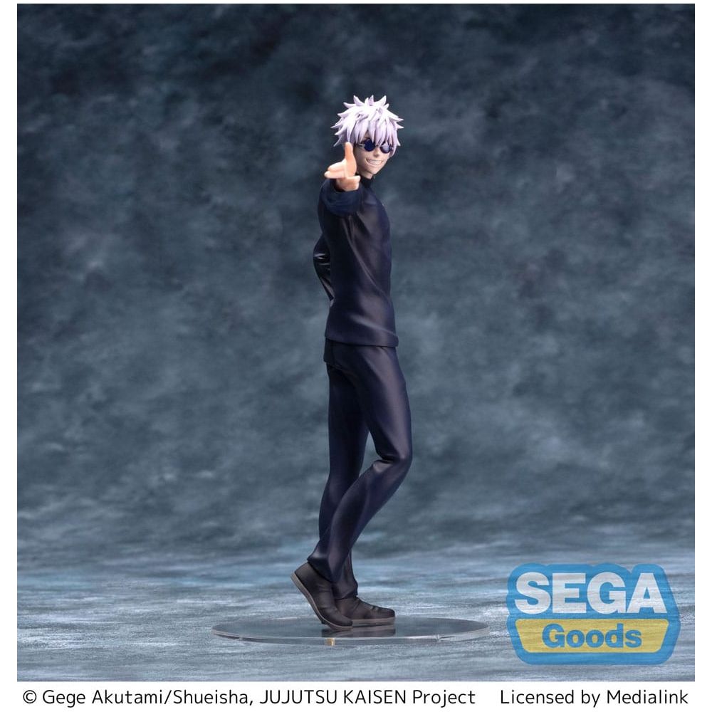 Jujutsu Kaisen Luminasta PVC Statue Kaigyoku/Gyokusetsu "Satoru Gojo" Strong Duo 20 cm Sega Goods