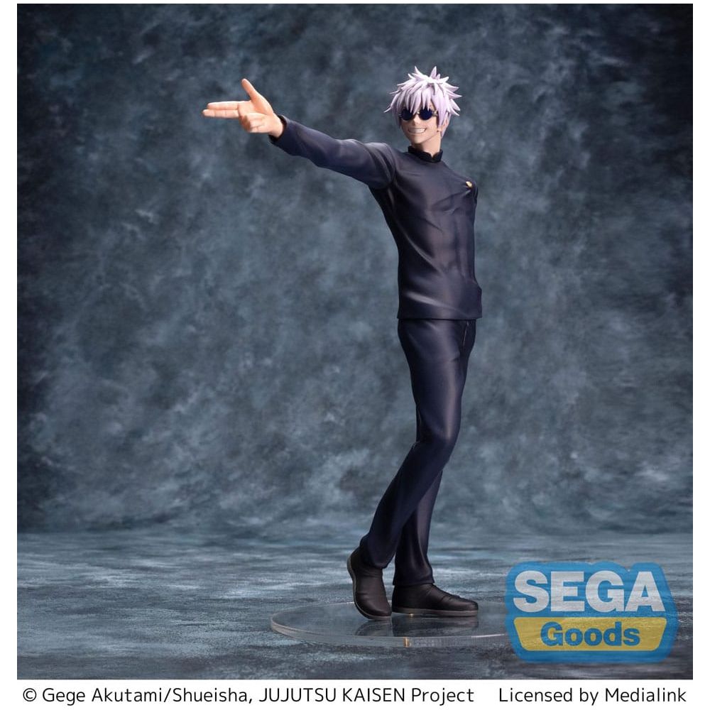 Jujutsu Kaisen Luminasta PVC Statue Kaigyoku/Gyokusetsu "Satoru Gojo" Strong Duo 20 cm Sega Goods