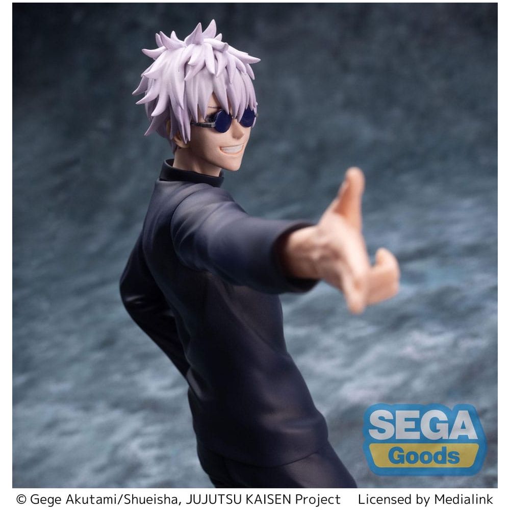 Jujutsu Kaisen Luminasta PVC Statue Kaigyoku/Gyokusetsu "Satoru Gojo" Strong Duo 20 cm Sega Goods