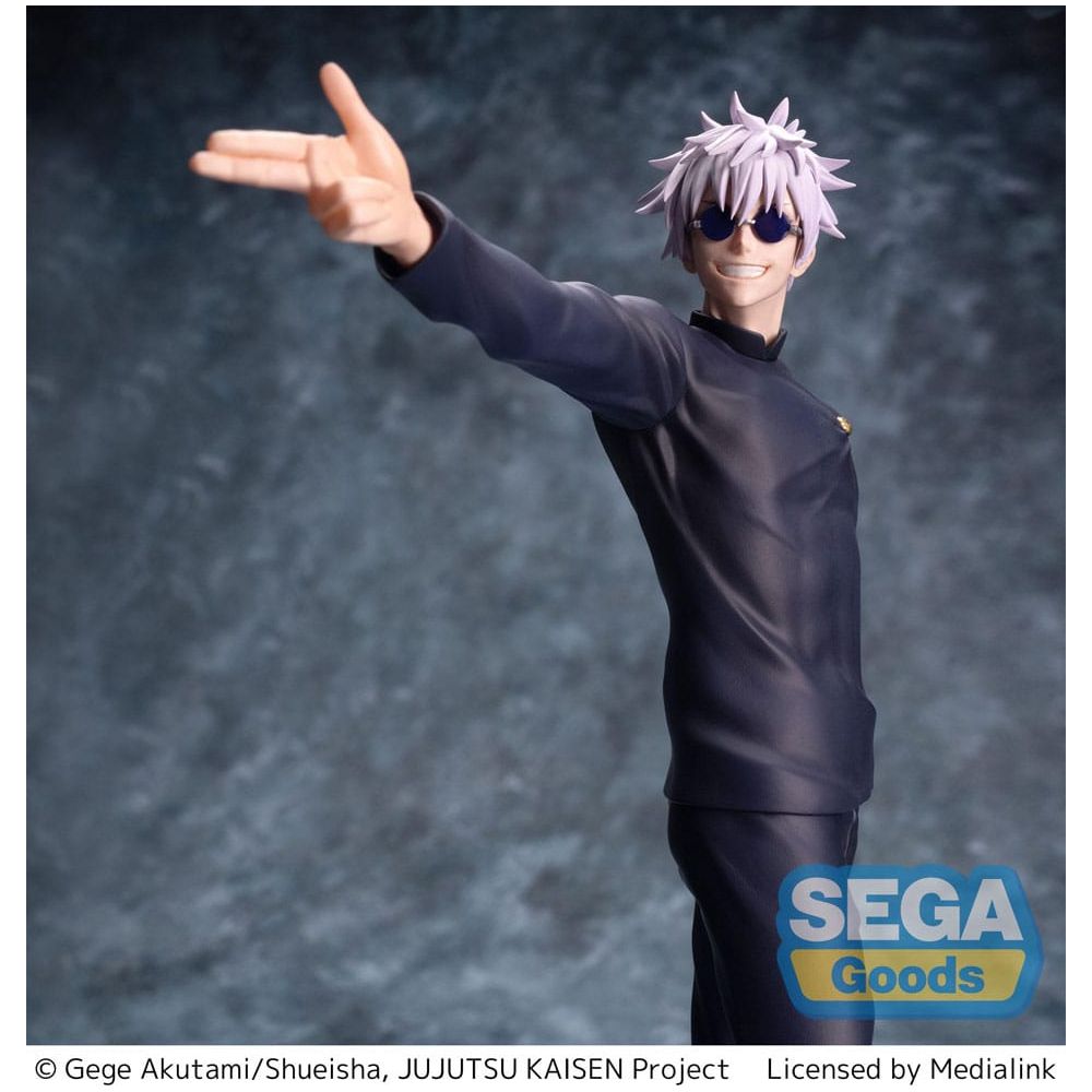 Jujutsu Kaisen Luminasta PVC Statue Kaigyoku/Gyokusetsu "Satoru Gojo" Strong Duo 20 cm Sega Goods