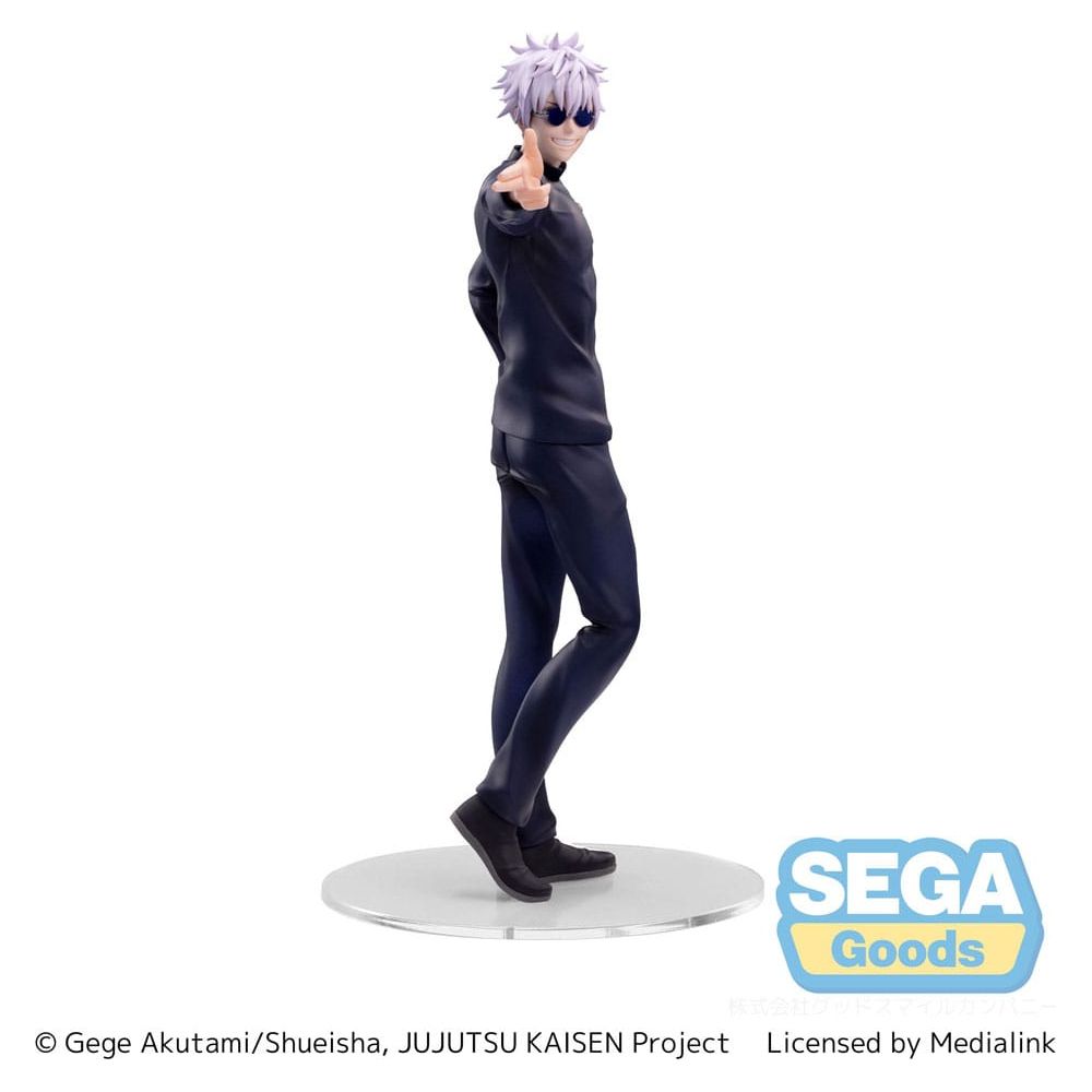 Jujutsu Kaisen Luminasta PVC Statue Kaigyoku/Gyokusetsu "Satoru Gojo" Strong Duo 20 cm Sega Goods