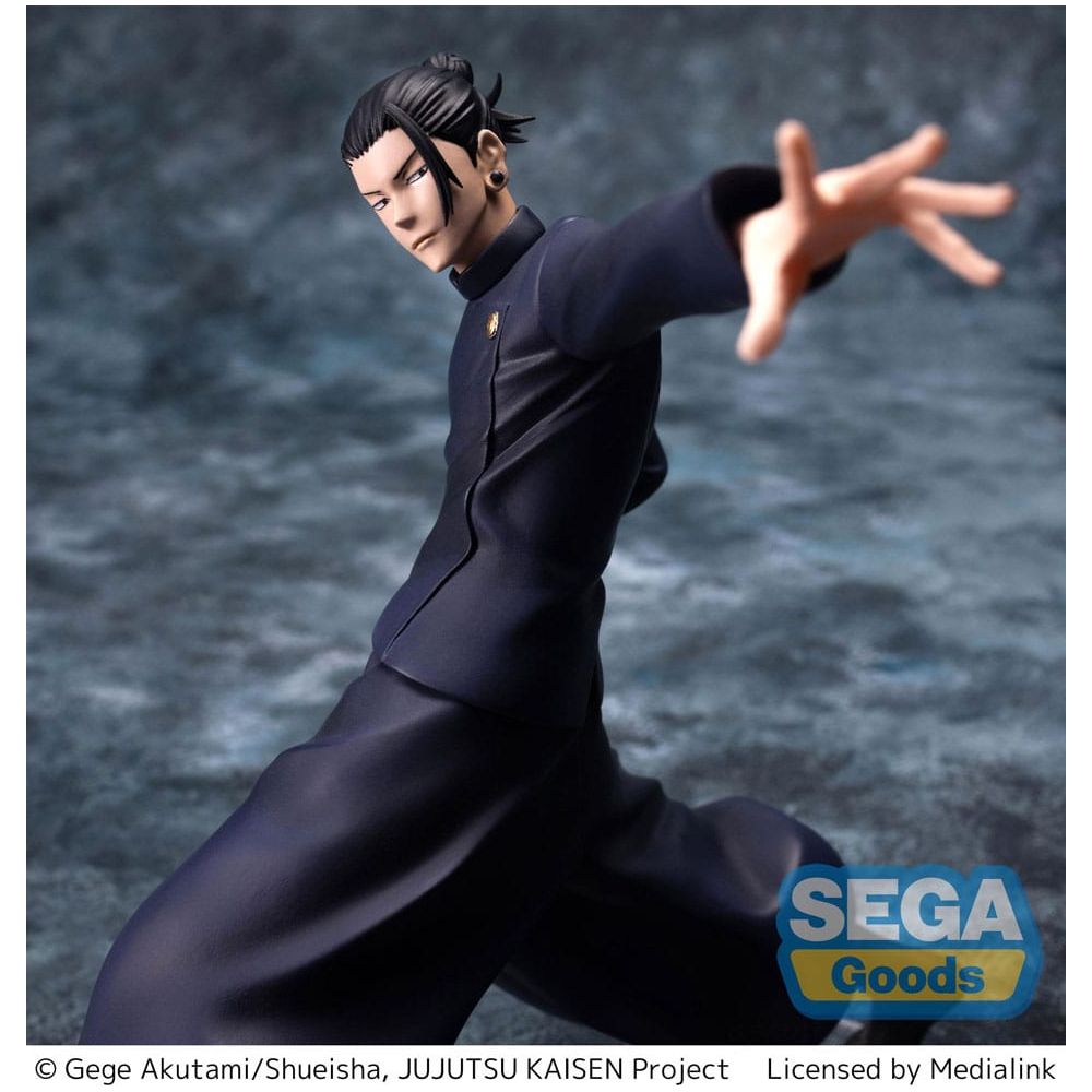 Jujutsu Kaisen Luminasta PVC Statue Kaigyoku/Gyokusetsu "Suguru Geto" Strong Duo 17 cm Sega Goods