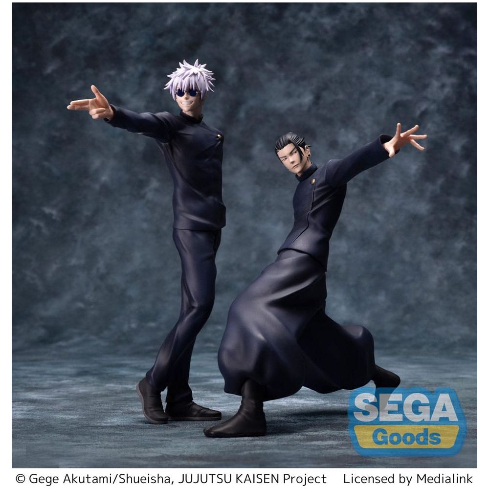 Jujutsu Kaisen Luminasta PVC Statue Kaigyoku/Gyokusetsu "Suguru Geto" Strong Duo 17 cm Sega Goods