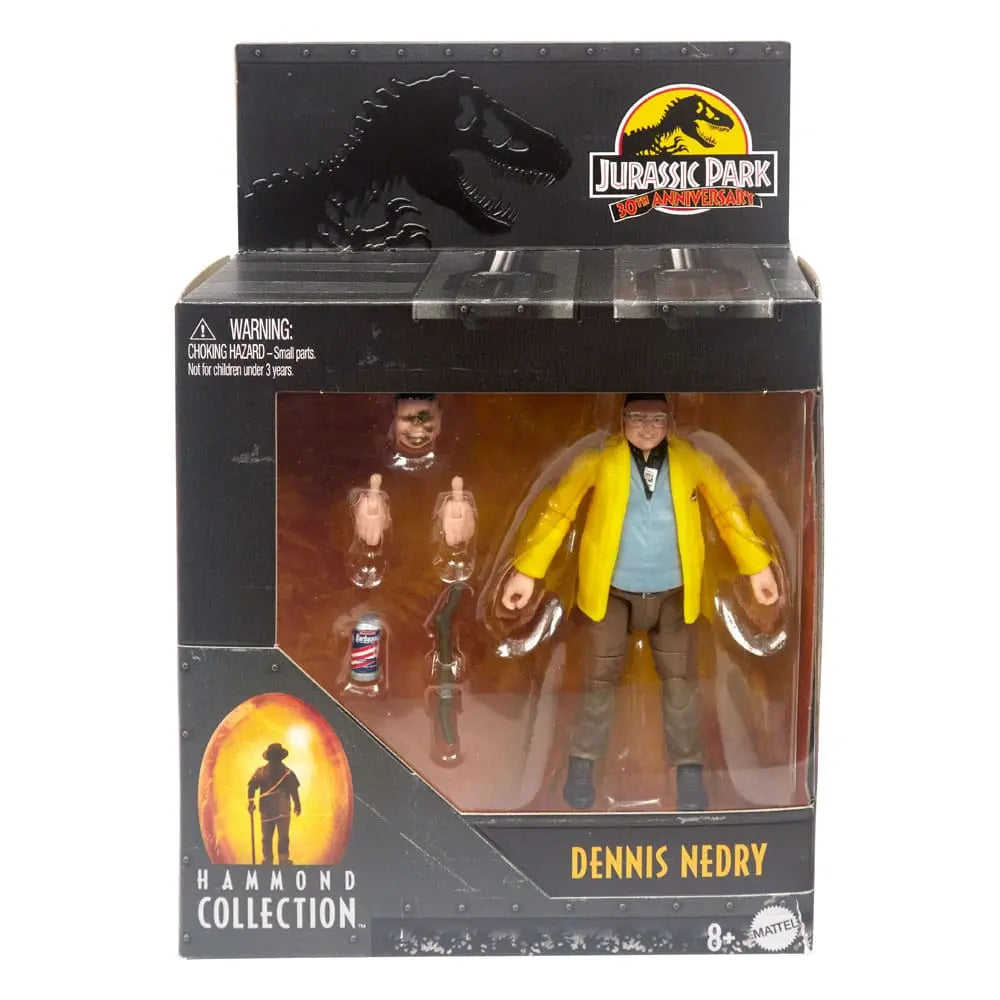 Jurassic Park Hammond Collection Action Figure Dennis Nedry 9 cm Jurassic World