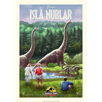 Thumbnail for Jurassic Park Art Print 30th Anniversary Edition Limited Isla Nublar Edition 42 x 30 cm Fanattik