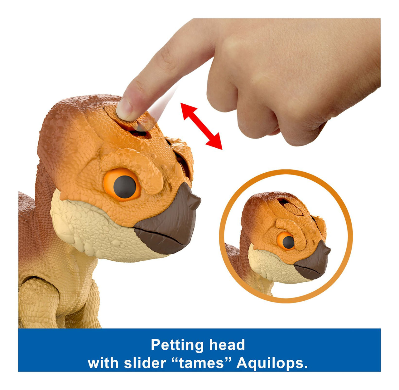 Jurassic World Saga Interactive Aquilops Dolores