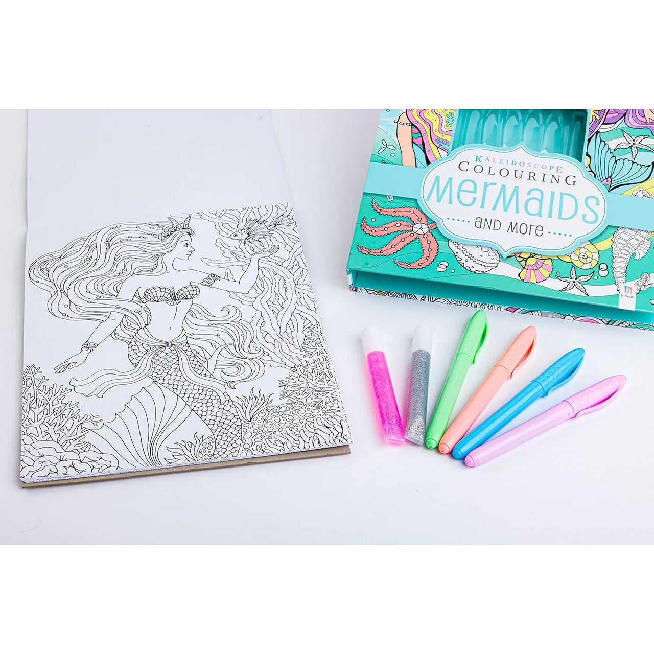 Kaleidoscope Colouring Kit: Mermaids and More Unicorn & Punkboi