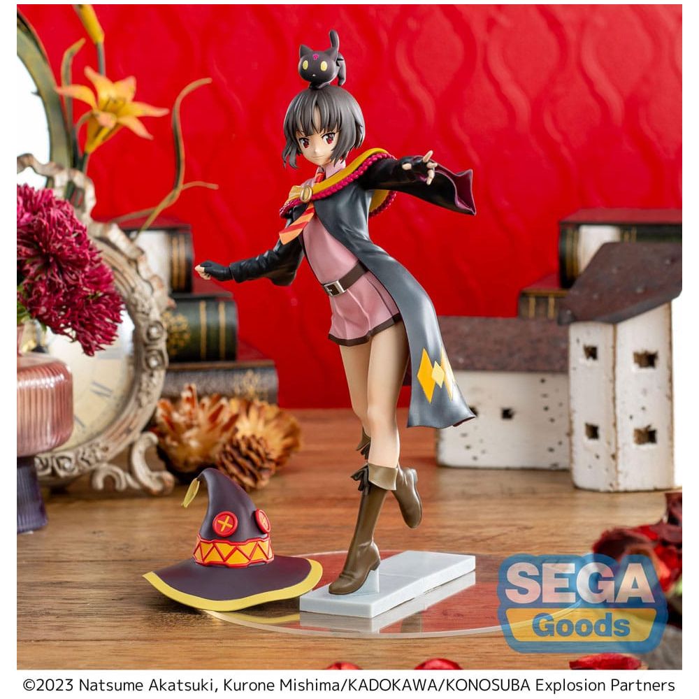 Konosuba - An Explosion on This Wonderful World! Series Luminasta PVC Statue Megumin with Chomusuke 22 cm Sega Goods