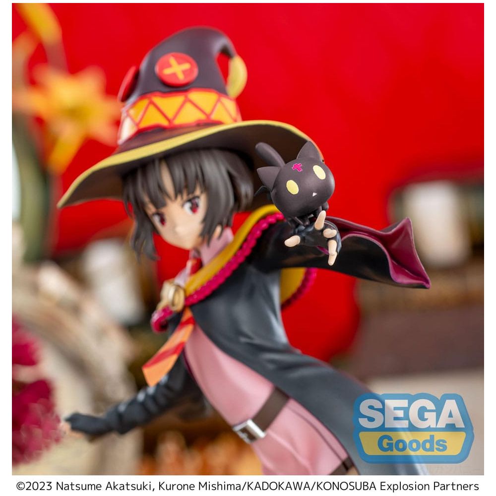 Konosuba - An Explosion on This Wonderful World! Series Luminasta PVC Statue Megumin with Chomusuke 22 cm Sega Goods