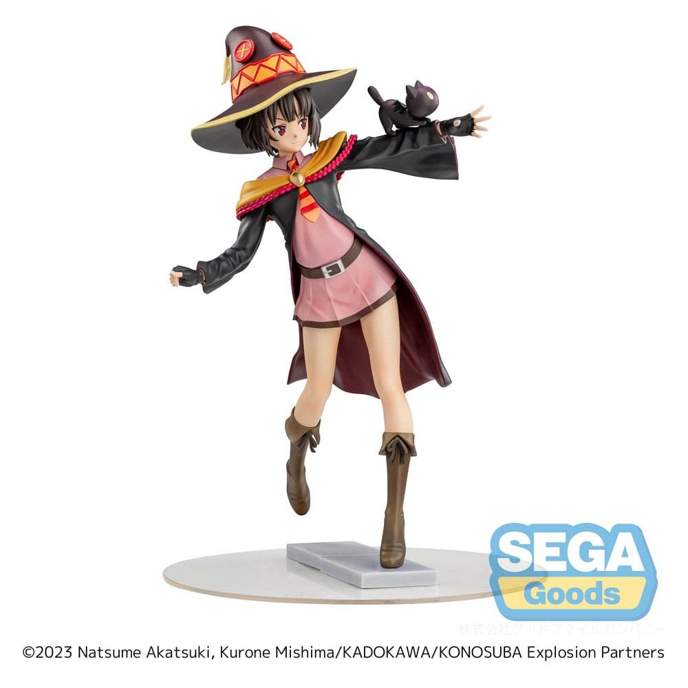 Konosuba - An Explosion on This Wonderful World! Series Luminasta PVC Statue Megumin with Chomusuke 22 cm Sega Goods