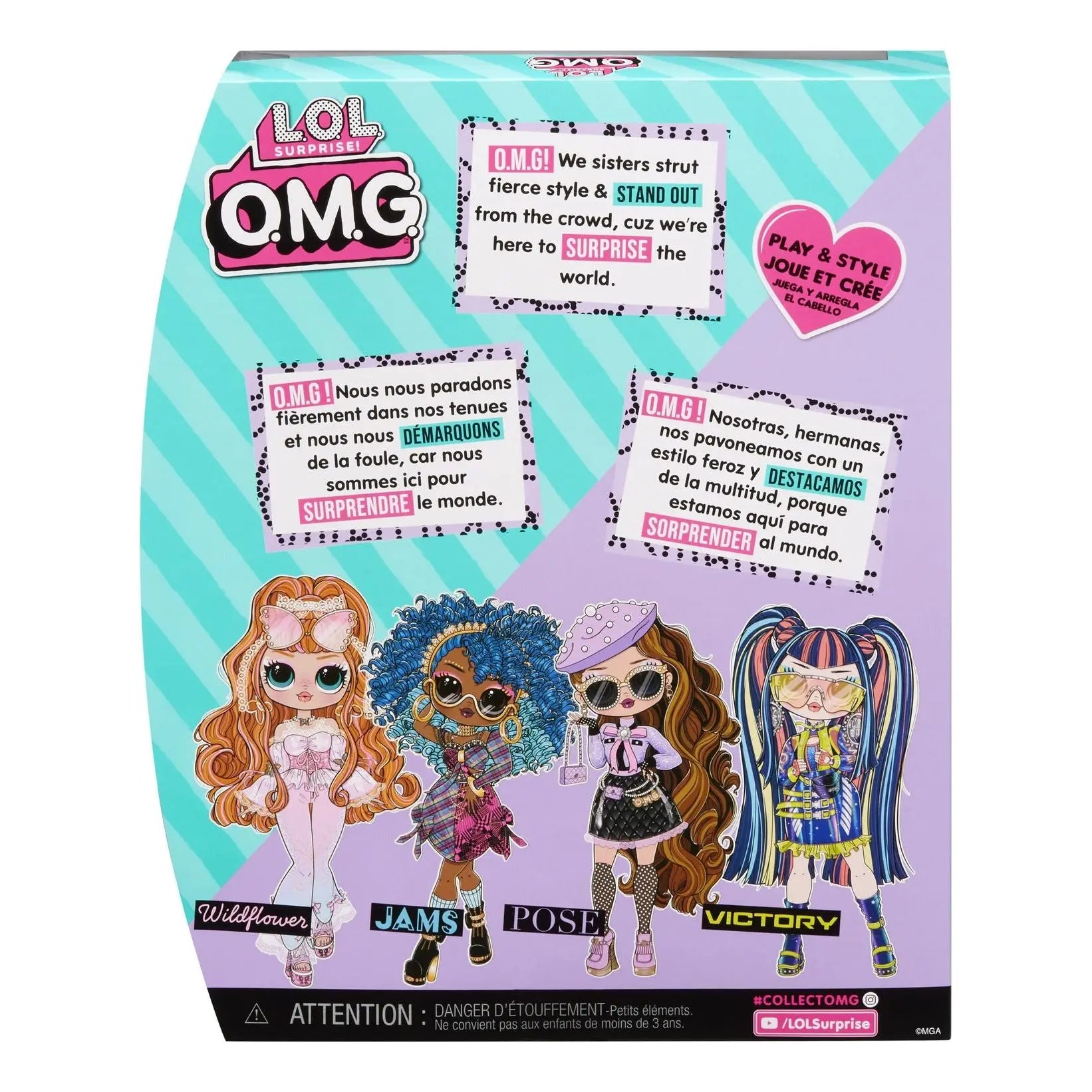 L.O.L Surprise OMG Core Series 8 - Pose Fashion Doll LOL Surprise