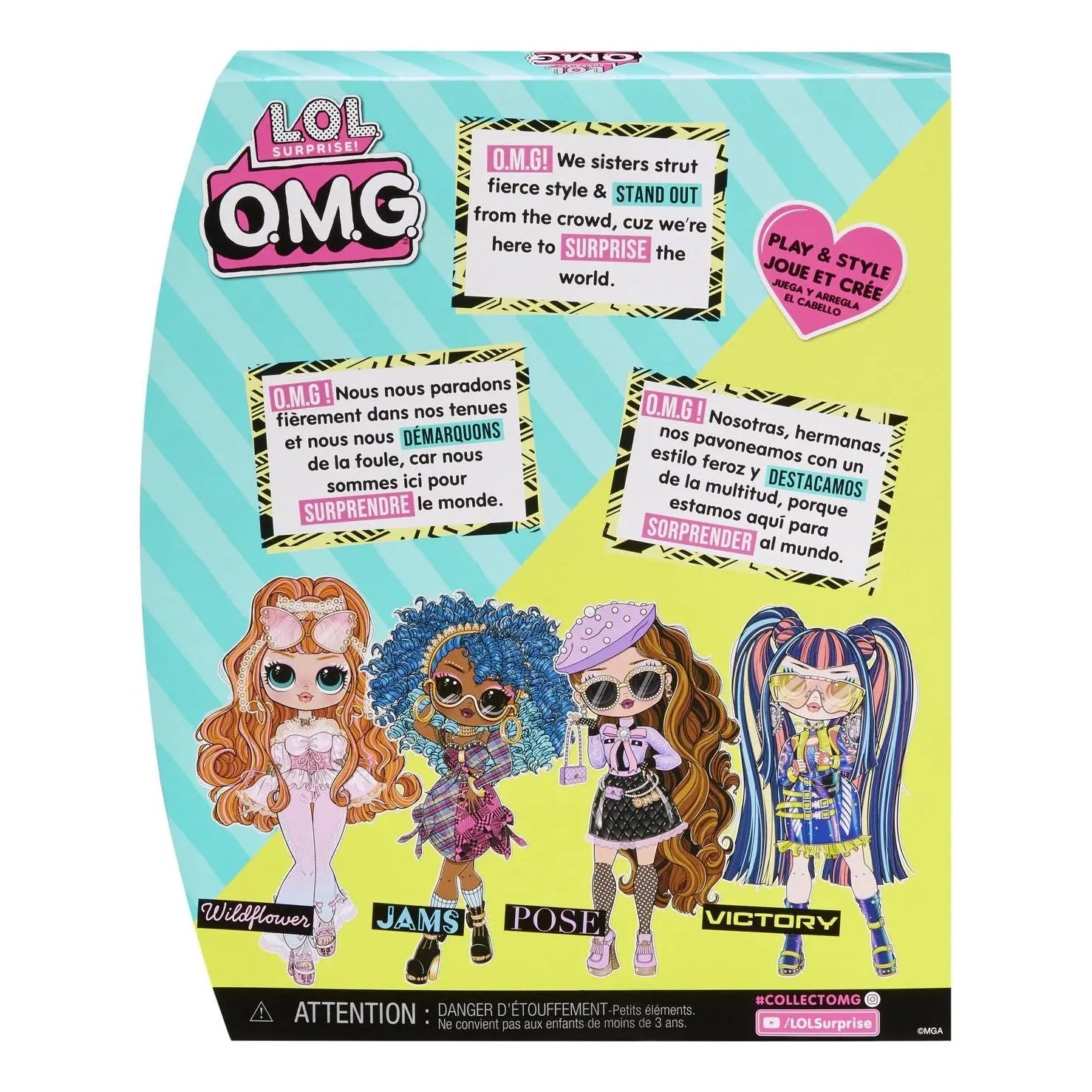L.O.L Surprise OMG Core Series 8 - Victory Fashion Doll LOL Surprise