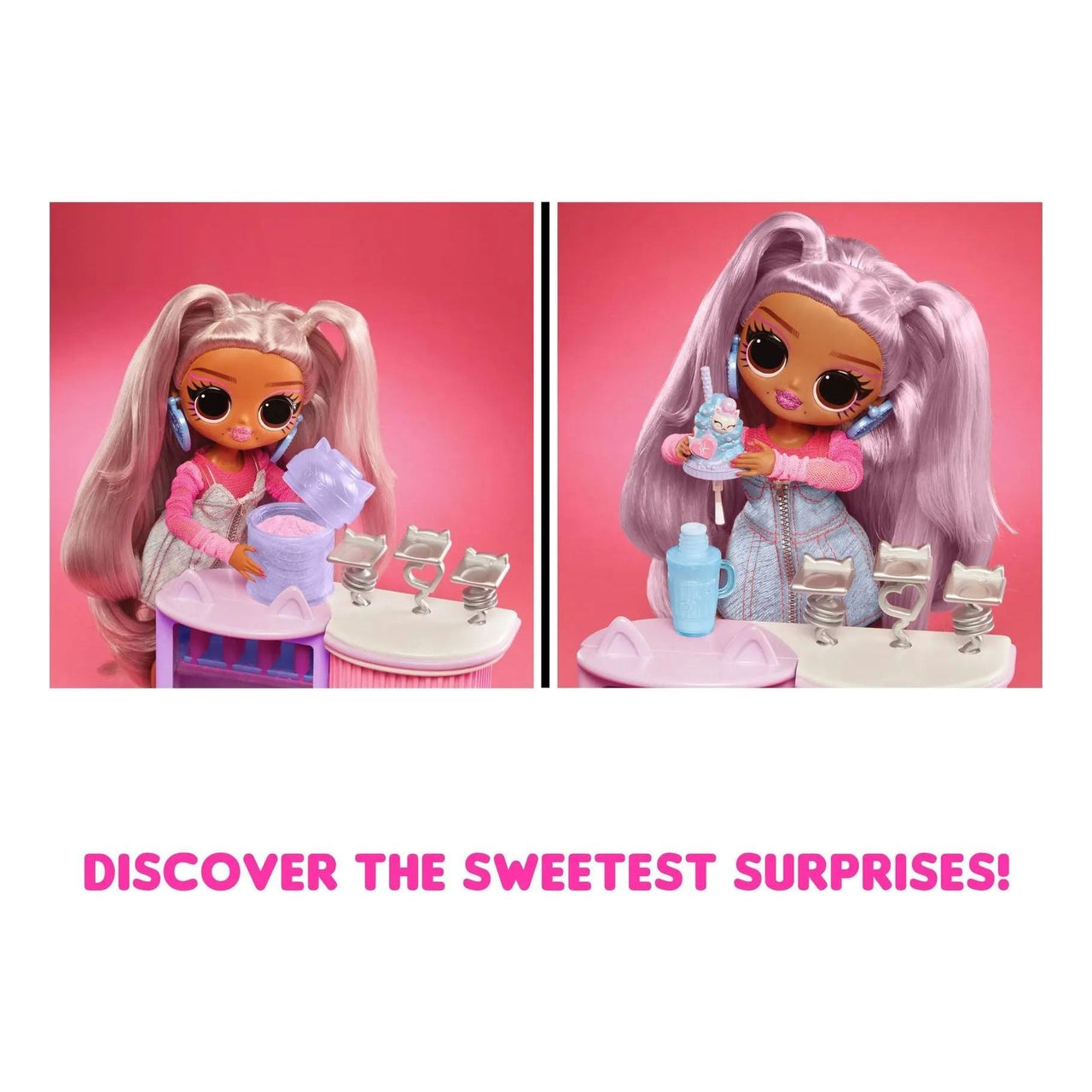 L.O.L Surprise OMG Sweet Nails Kitty K Doll Cafe LOL Surprise