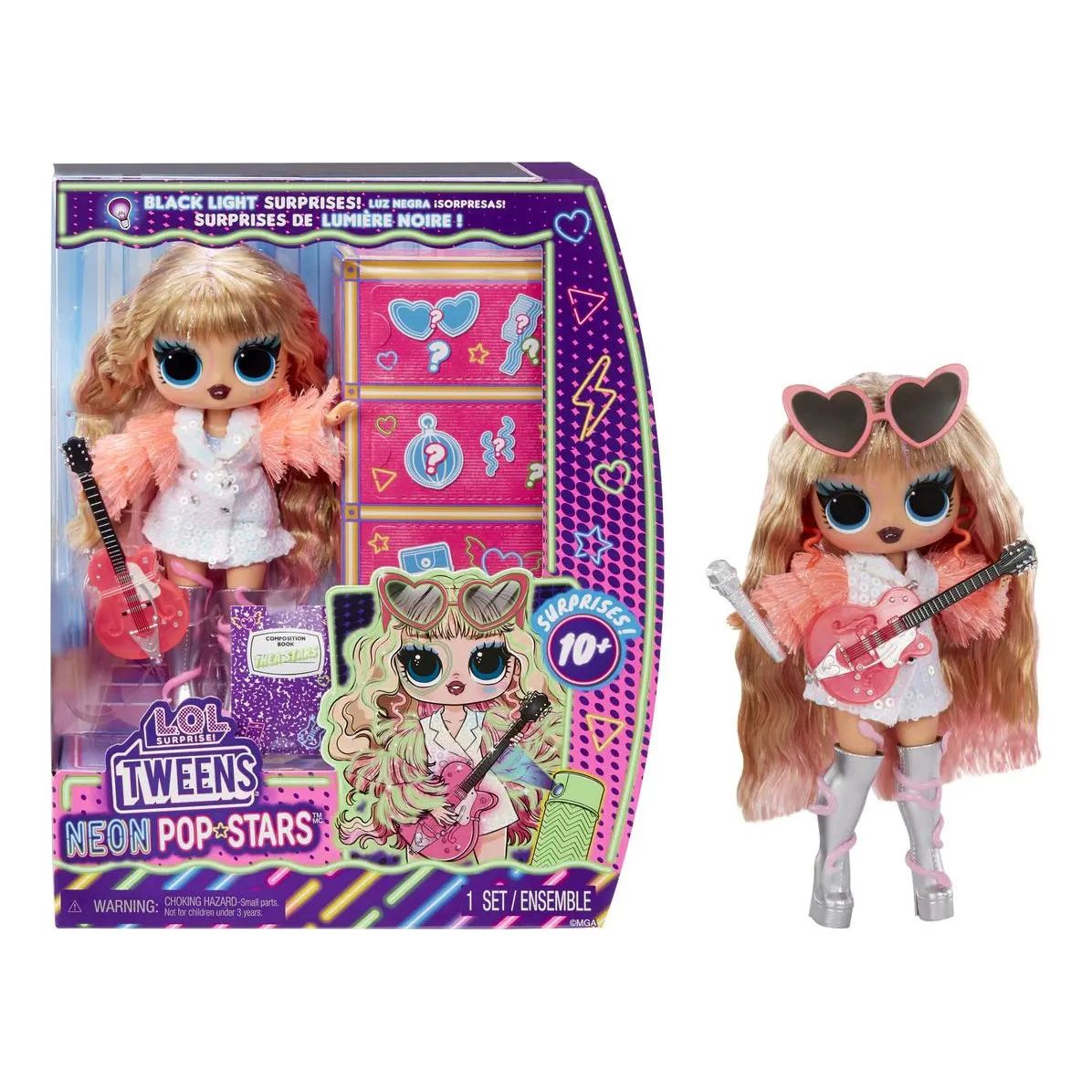 L.O.L Surprise Tweens Neon Pop Stars - Thea Stars Doll LOL Surprise