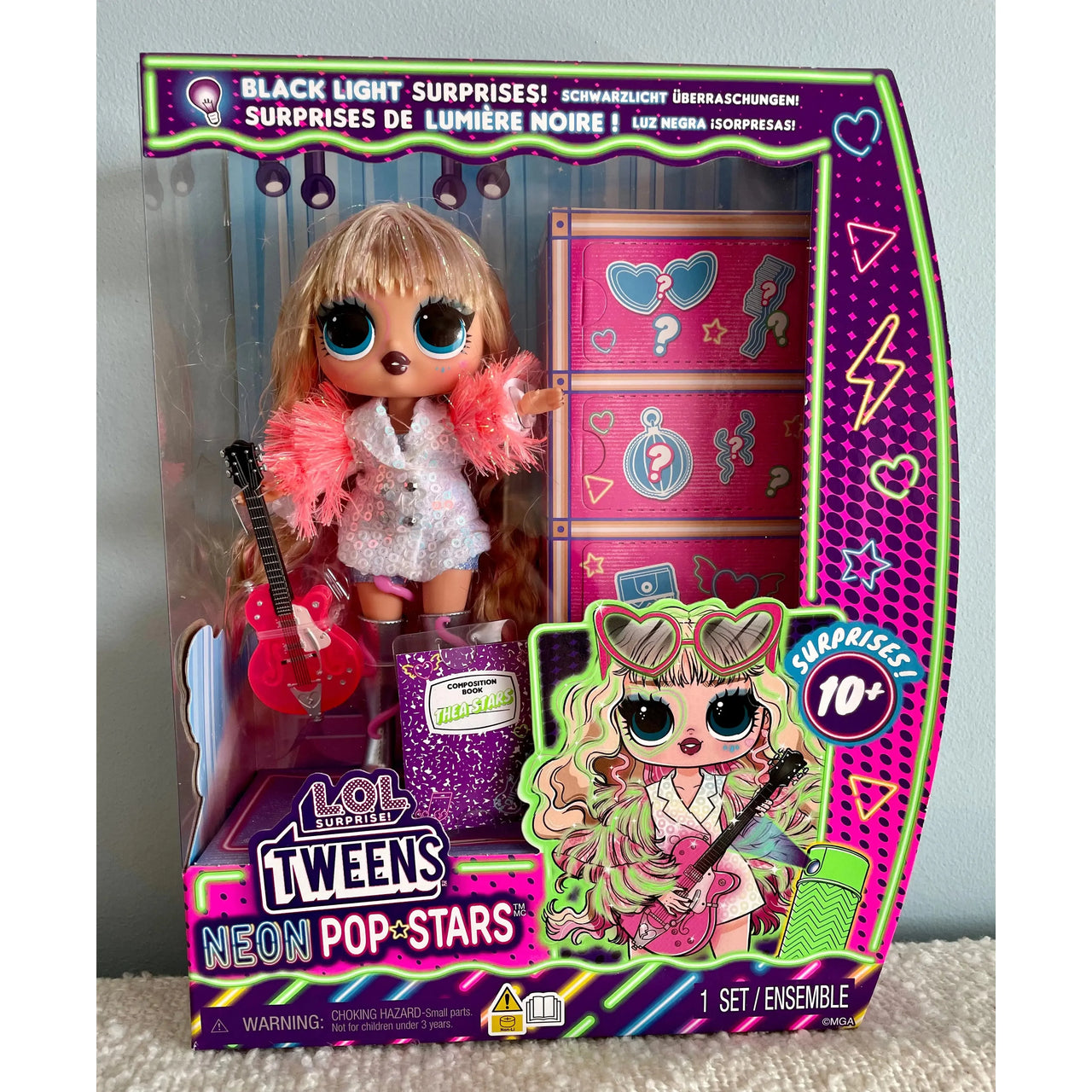 L.O.L Surprise Tweens Neon Pop Stars - Thea Stars Doll LOL Surprise