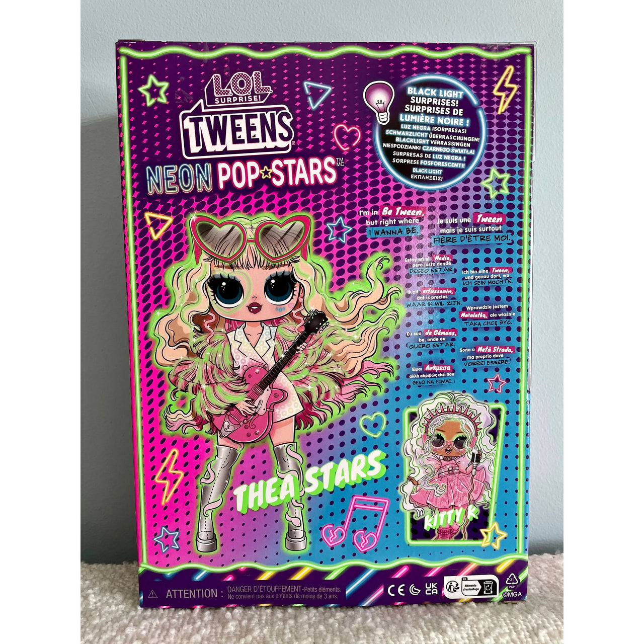 L.O.L Surprise Tweens Neon Pop Stars - Thea Stars Doll LOL Surprise