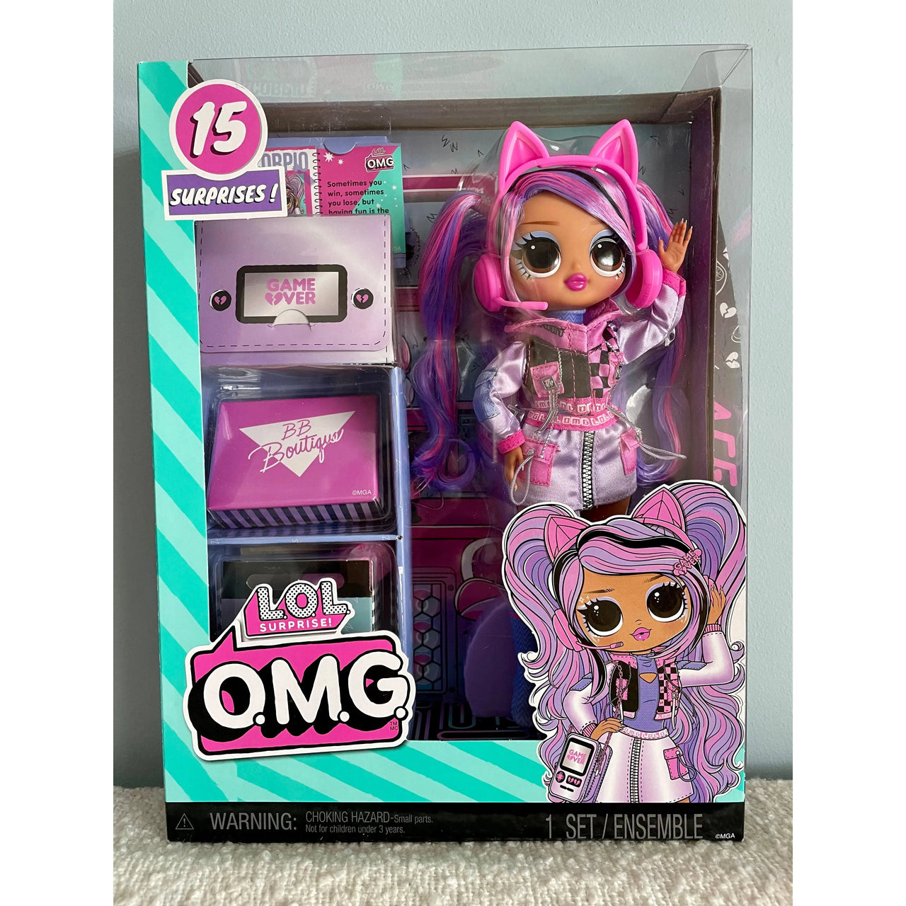 L.O.L. Surprise! OMG Ace Fashion Doll LOL Surprise