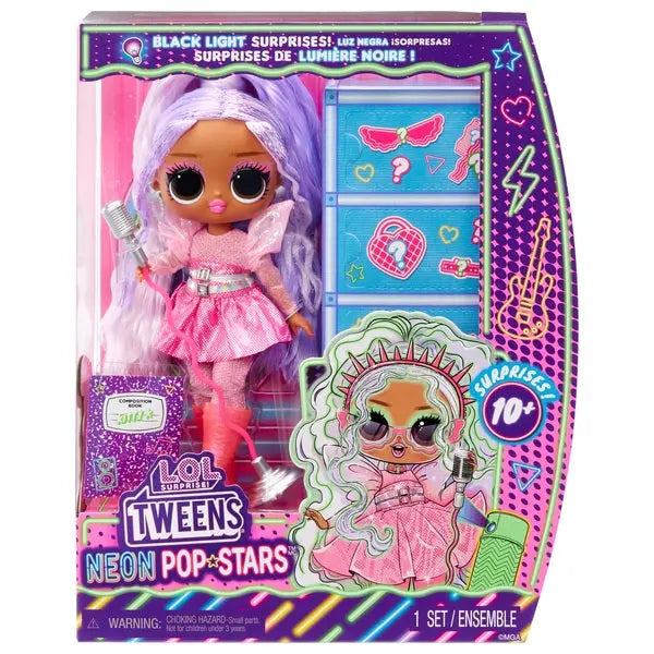 L.O.L. Surprise! Tweens Neon Pop Stars – Kitty K Fashion Doll LOL Surprise